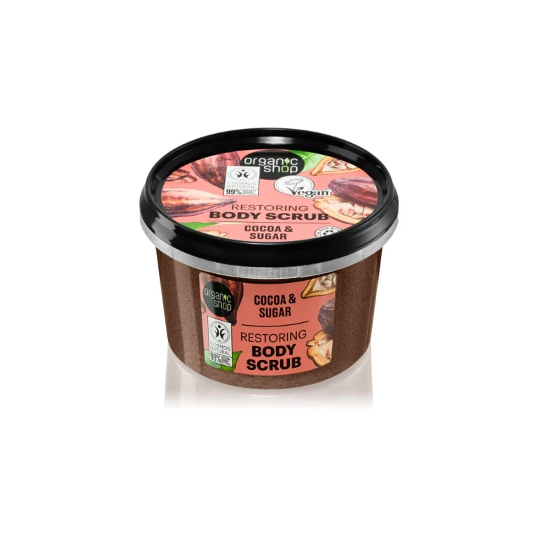 Cocoa and sugar scrub body scrub 250 ml