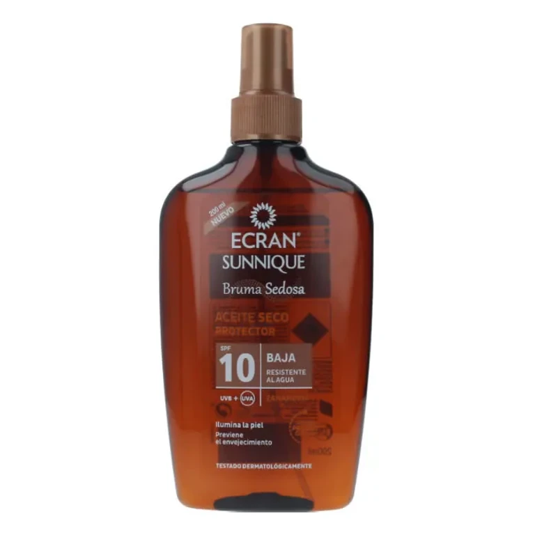 Sunnique Seidiges schützendes Trockenöl SPF10 200 ml