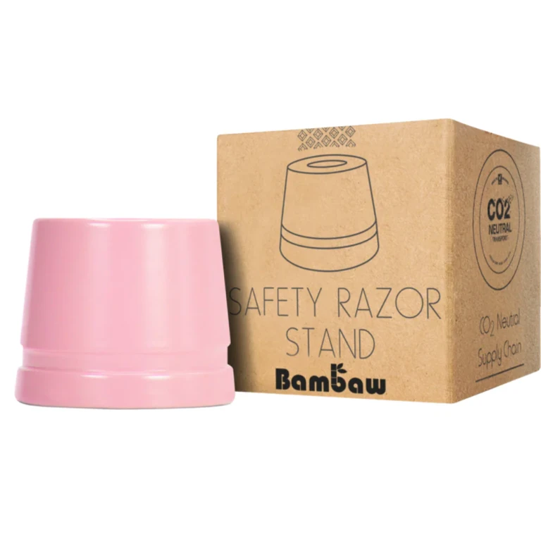 Pink Safety Razor Stand