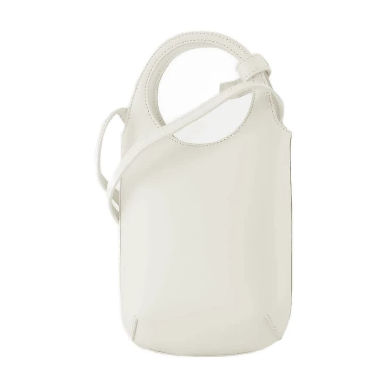 Leather Calfskin Handbag â White