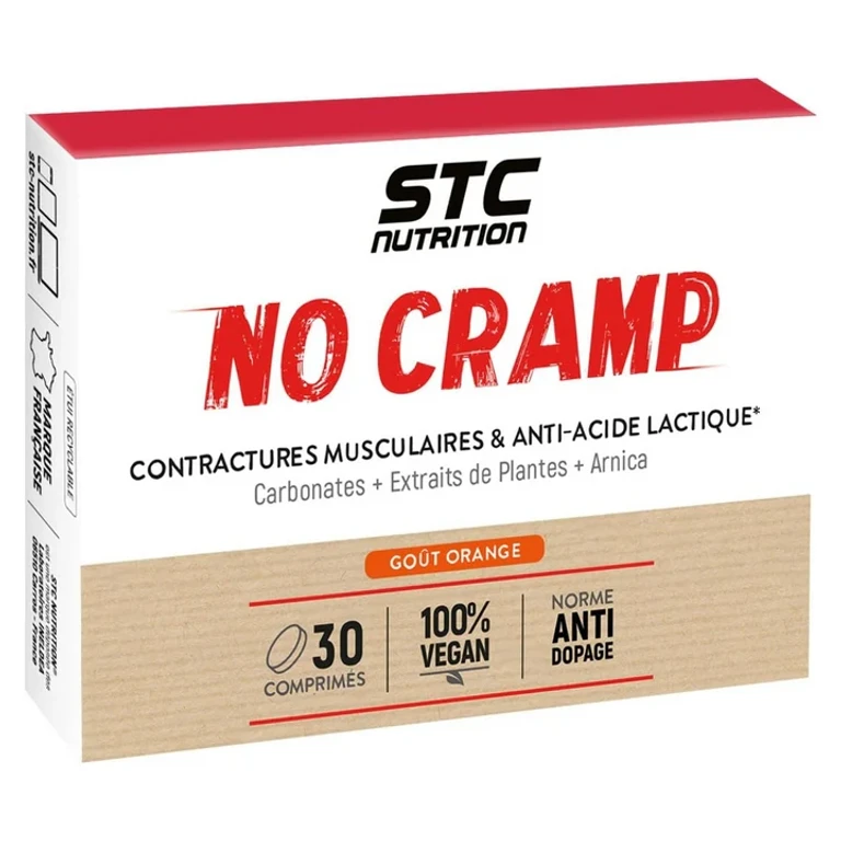 No Cramp Muscle Contractures & Anti-Lactic Acid 30 tablets