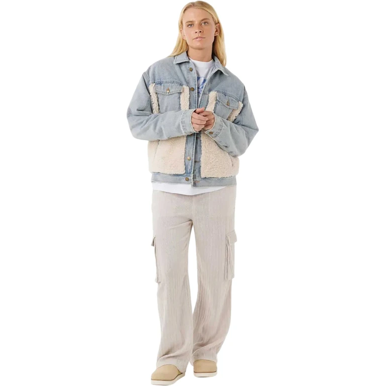 Cruisin' Sherpa Denim Jacket - Women's