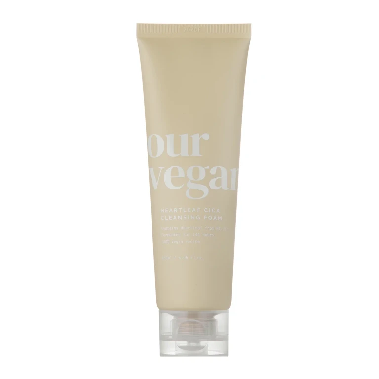 Our Vegan Heartleaf Cica Schiuma Detergente Lenitiva 120ml — Schiuma detergente