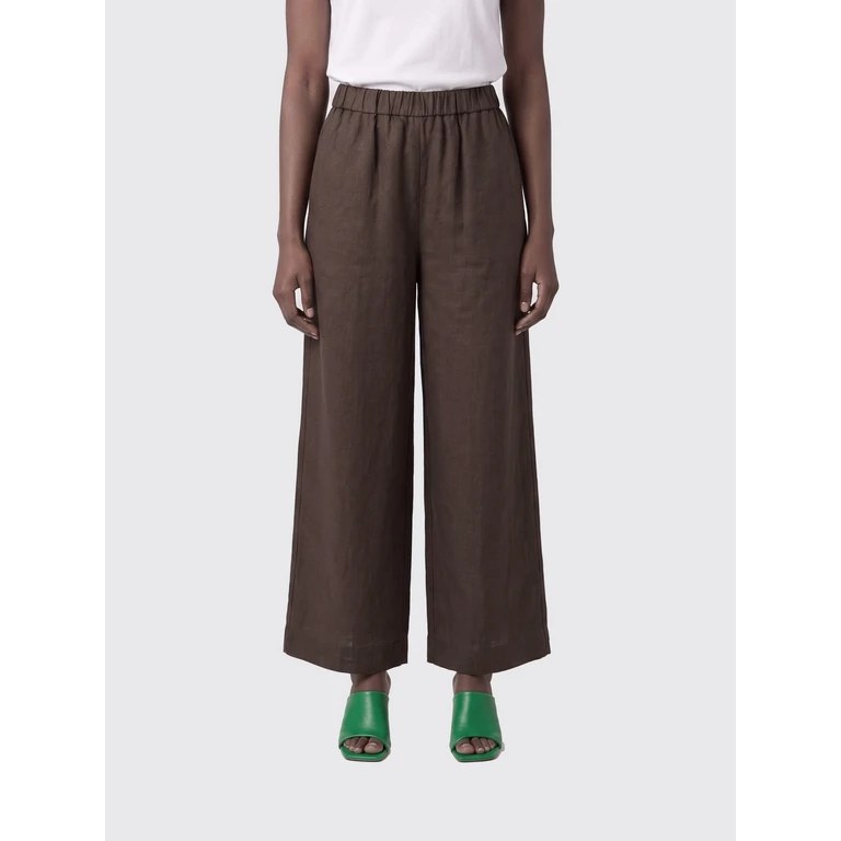 Linen Crop Trousers (2616131028600006)
