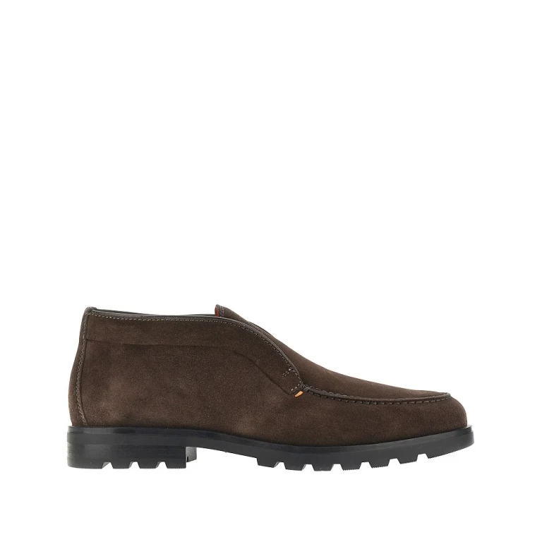 Suede leather desert boots Man 6