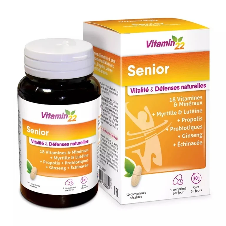 Ineldea Senior Vitality & Natural Defenses 30 tablets