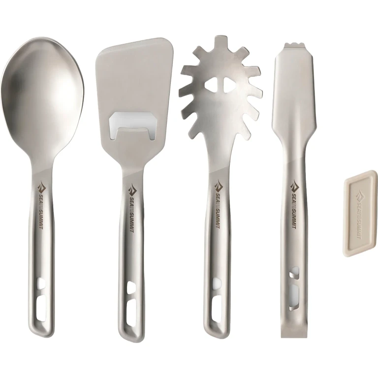 Detour Stainless Steel 4 Piece Utensil Set