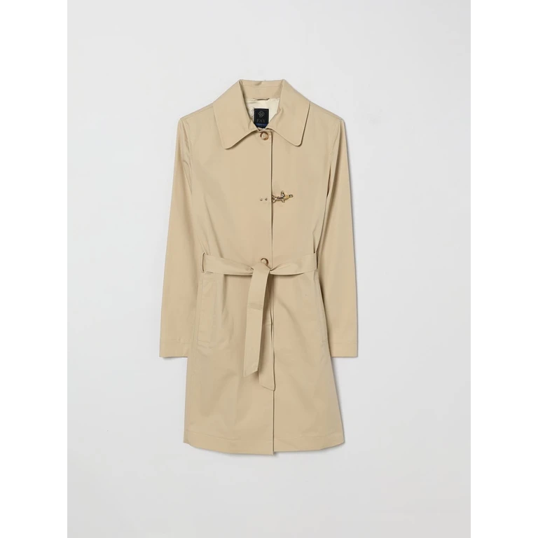 Single Breasted Cotton Trench Coat (FY2A40G0019108)