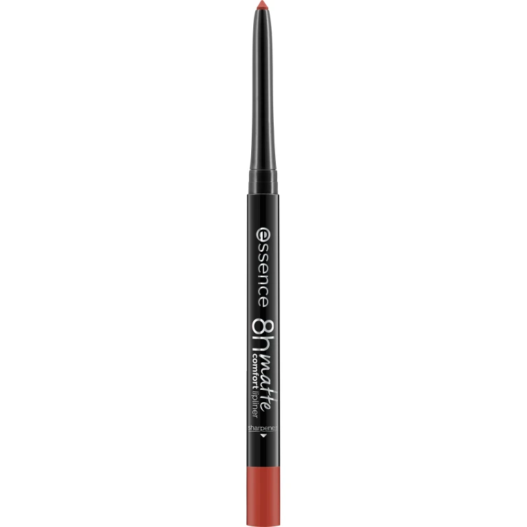 essence 8h Matte Comfort matte lip pencil with pencil sharpener color 18 Cherry On Top 0.3g
