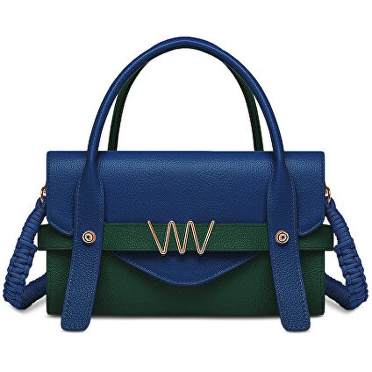 Women's Leather Bag An-Noor - Émeraude Ciel by Antonin Simon