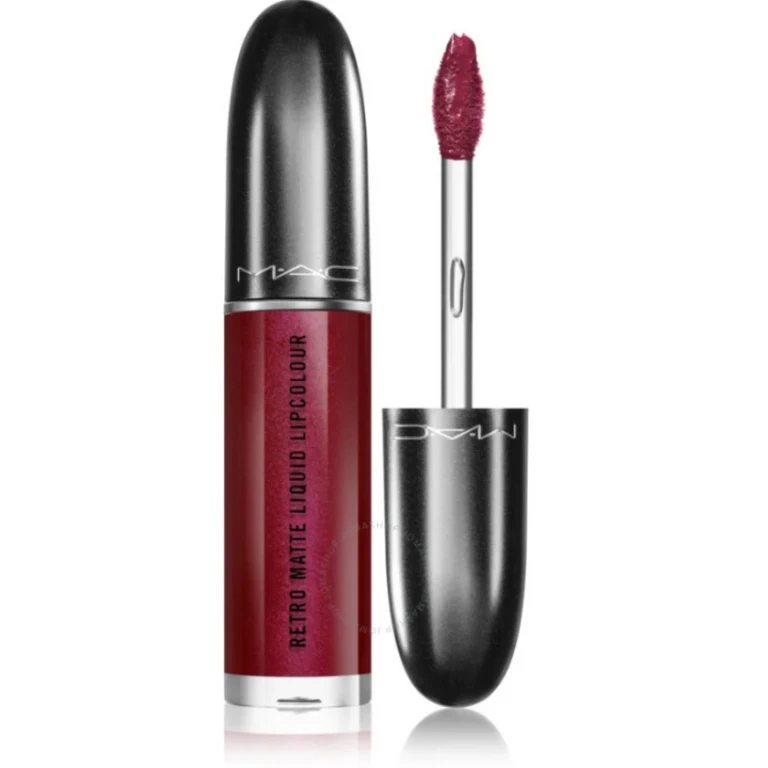 MAC Retro Matte 리퀴드 립스틱 128 Crowned