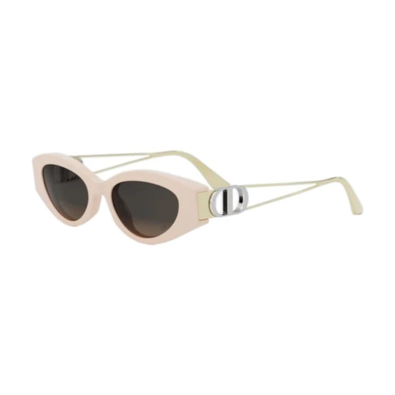 Ladies Shiny Pink Cat Eye Sunglasses CD40186F@5372E