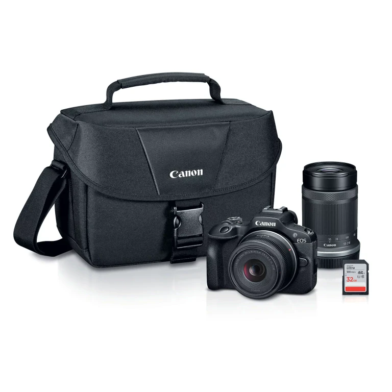 EOS R100 Two Lens Mirrorless Camera Bundle
