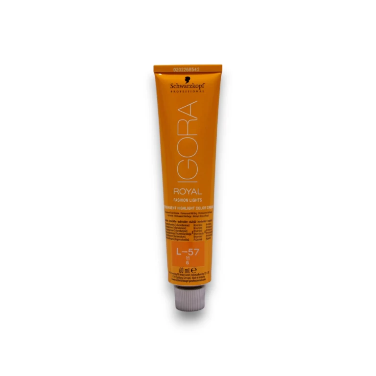 Professional Igora Royal Permanent Hair Dye L-57 Golden Copper 60 ml