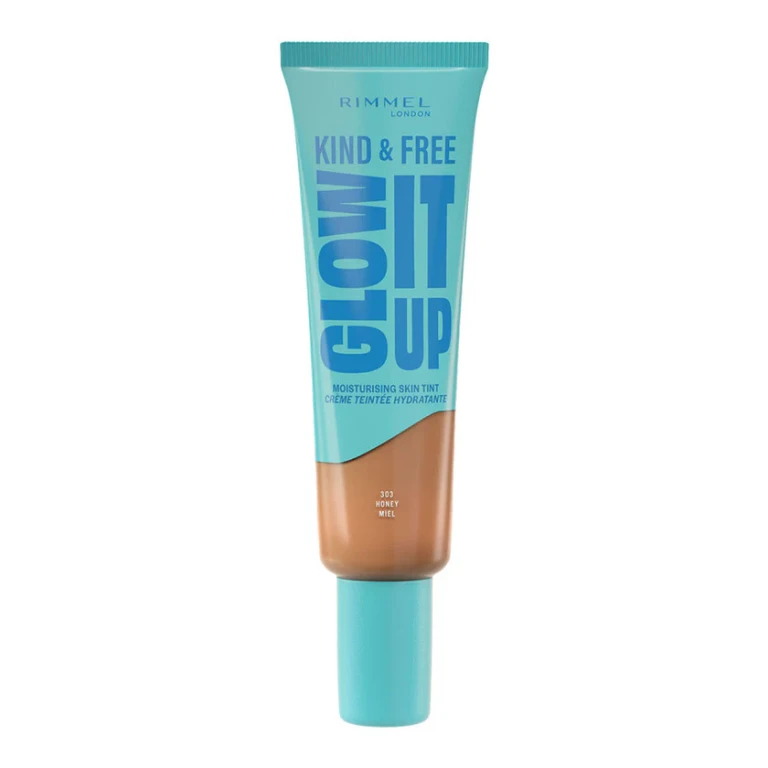 Glow It Up Di Kind & Free - Liquid Foundation 303 - honey