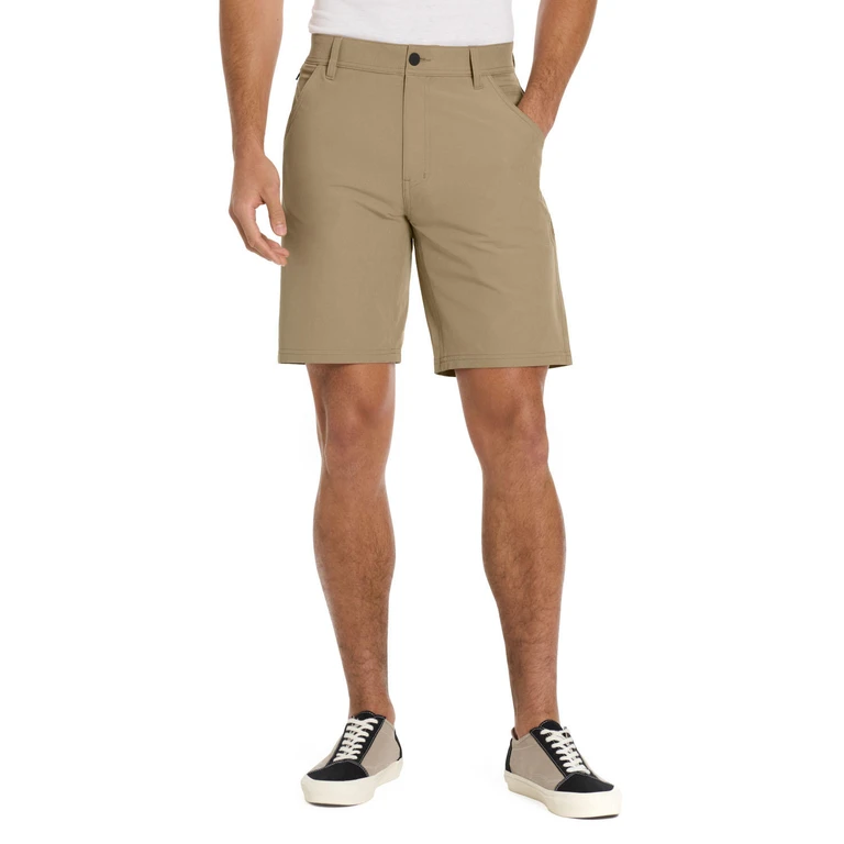 Trek Hybrid Short Khaki 28:- Khaki, 28