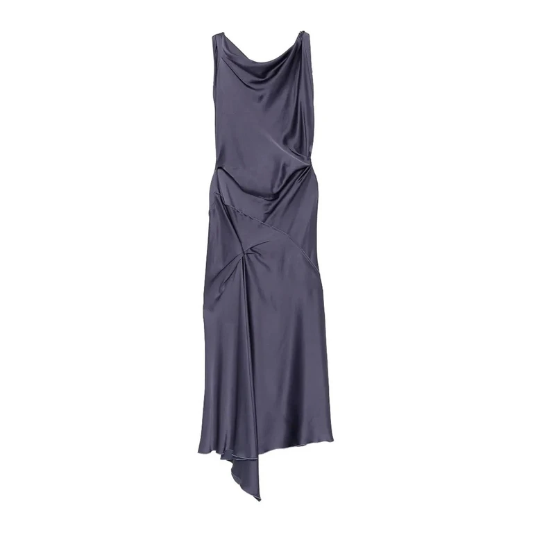 Robe Au Genou - Bleu (1226WDR006029A9808)