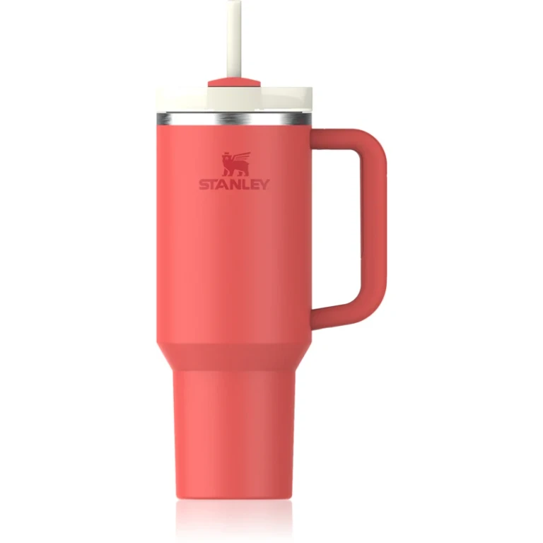 Quencher H2.O FlowState™ Stainless Steel Thermal Tumbler with Straw Hot Coral 1180ml
