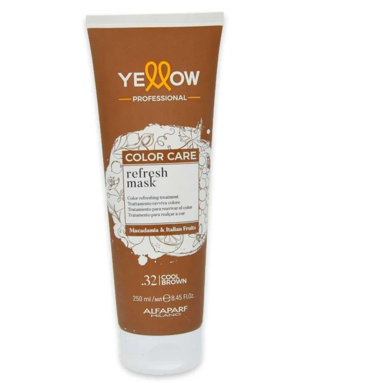 Pigmented Mask Alfaparf Yellow Color Care 32 Cool Brown 250 ml
