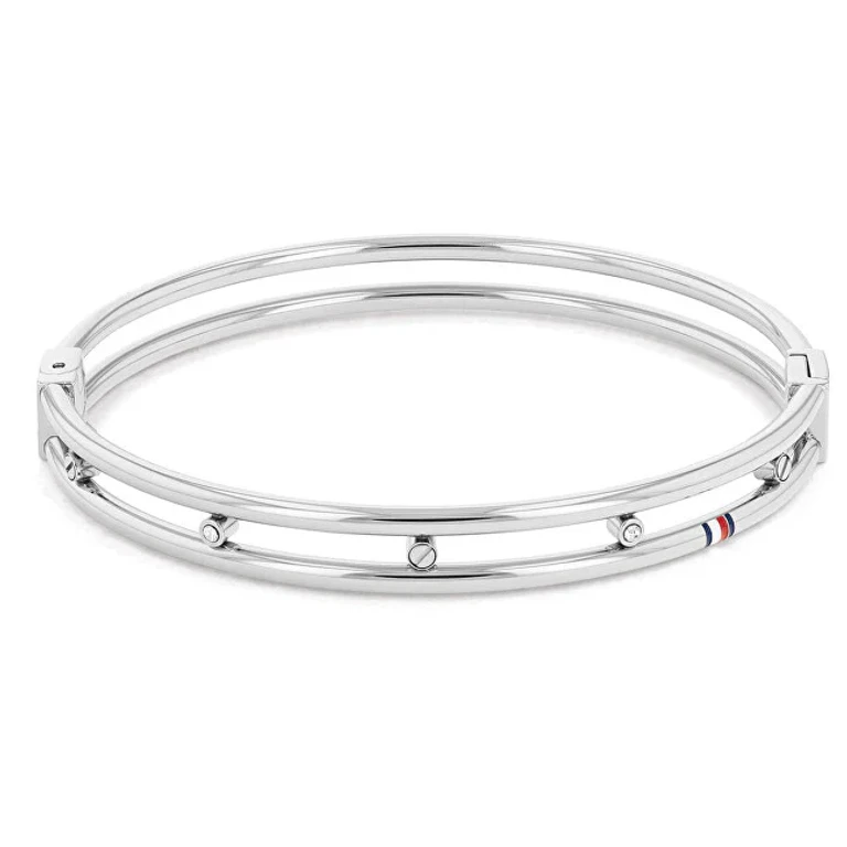 Luxurious Solid Bracelet With Crystals 2780610