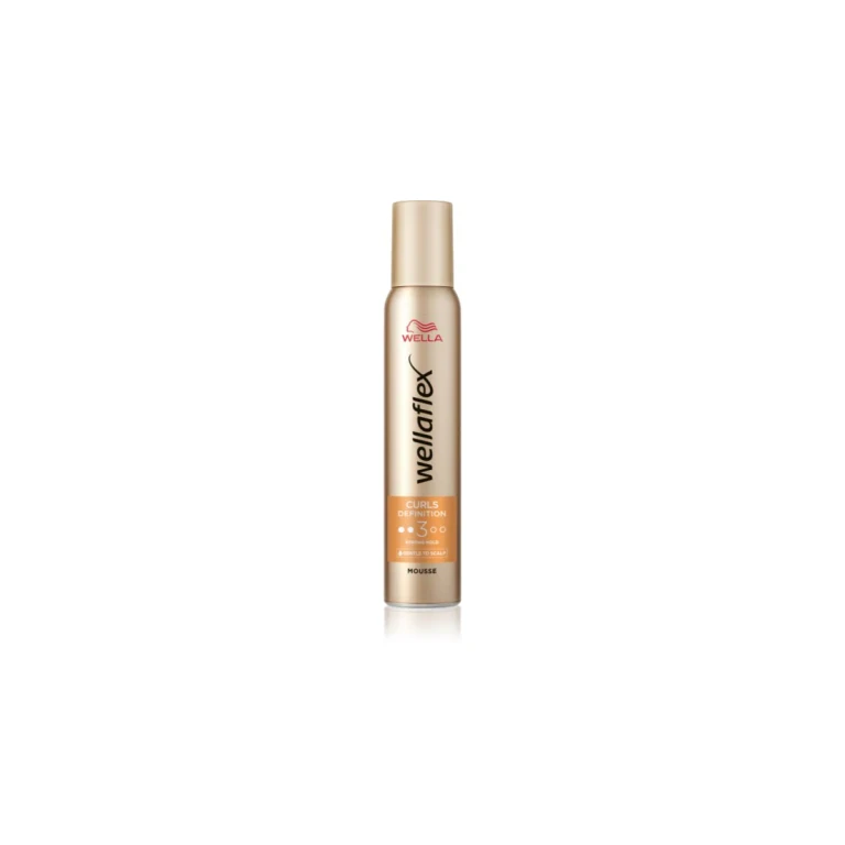 Wellaflex Definition Fixing Mousse for Wavy and Curly Hair 200ml
