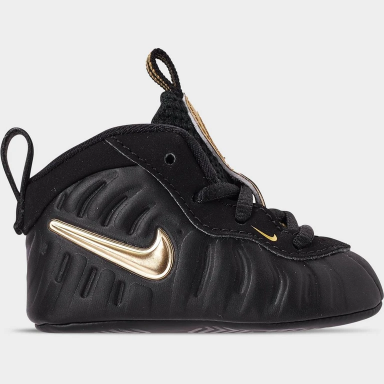 [643145-010] Infant Nike Air Foamposite Pro 'black Metallic Gold (infant)'