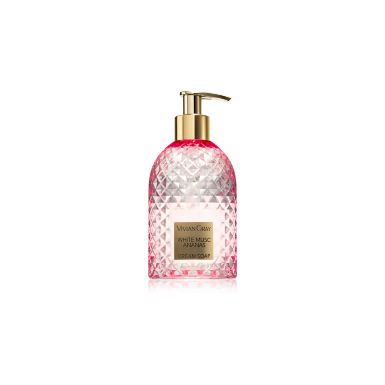 White Musk & Pineapple Cream Soap - Creamy Liquid Hand Soap - 300ml