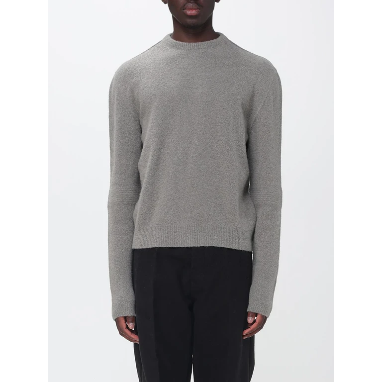 Crewneck Cashmere Blend Jumper with Ribbed Edges (RU02F4665KWSF34)