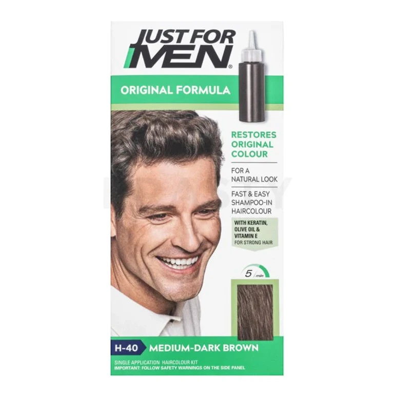 Shampoo-in Haircolour H40 Dark Medium Brown 66 ml