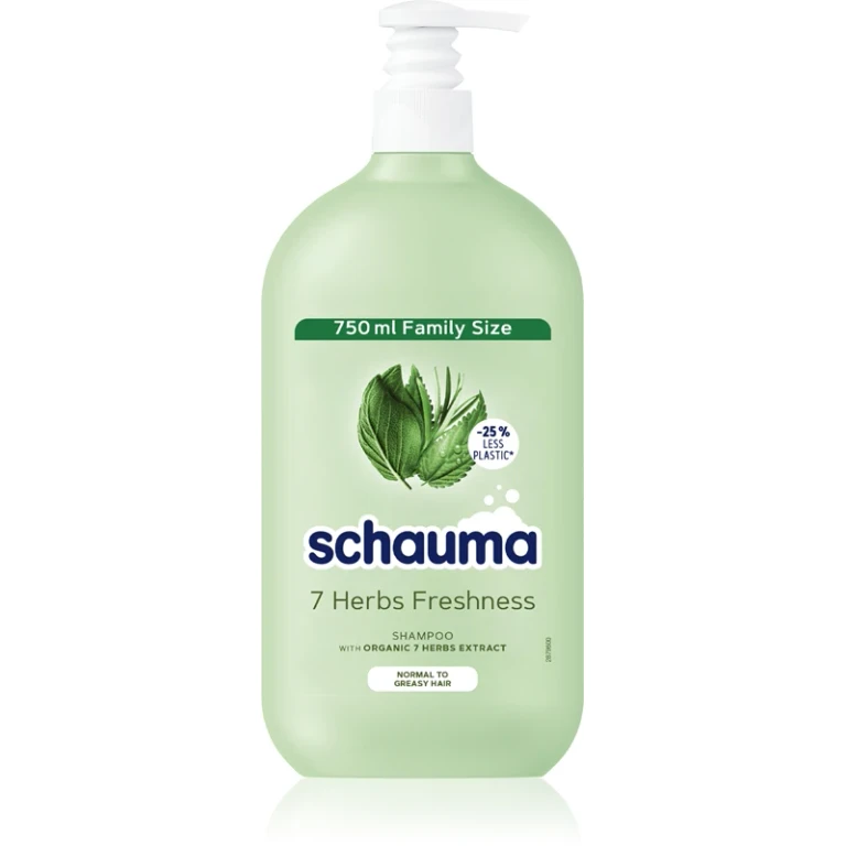 Schauma 7 Herbs Herbal shampoo for normal and oily hair 750 ml