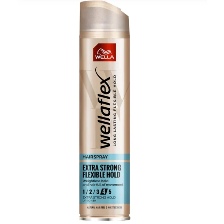 Wellaflex Flexible Extra strong hold hairspray 250 ml