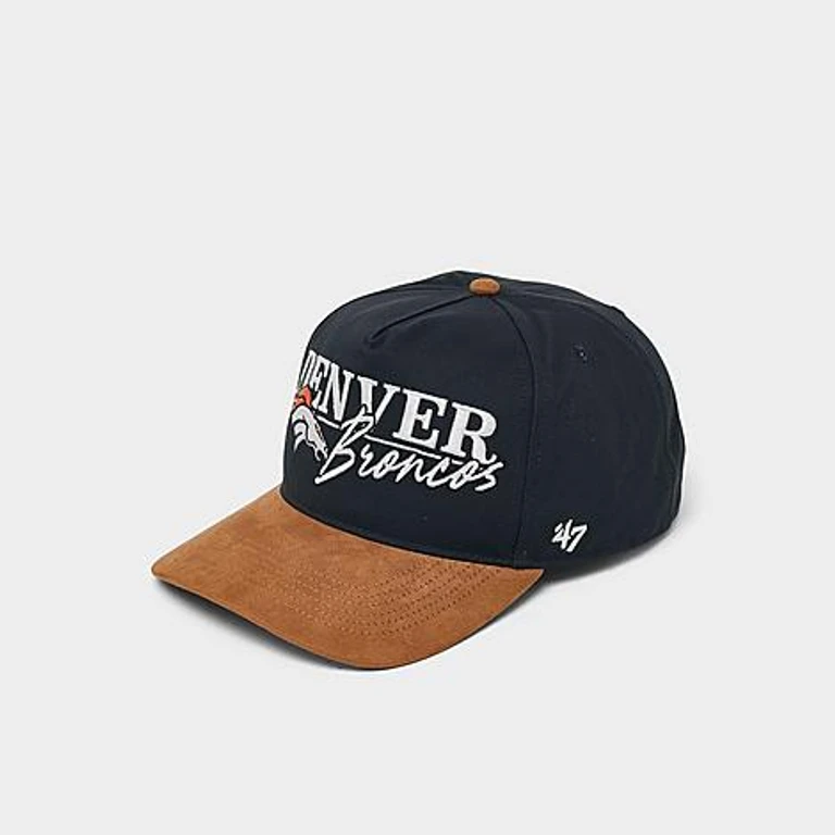 '47 Denver Broncos NFL Scribe Line Hitch Snapback Hat