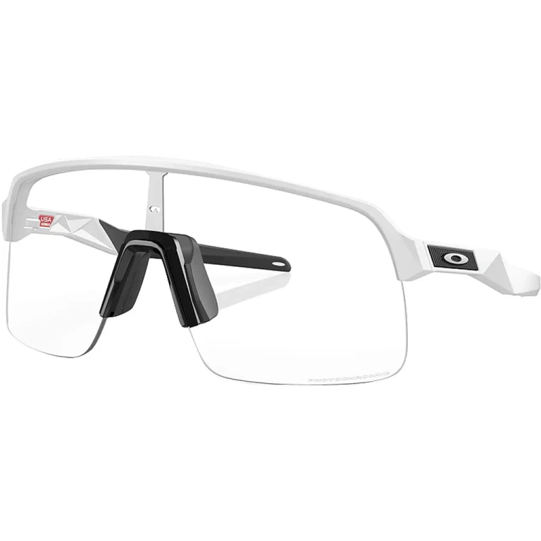 Sutro Lite Sunglasses - Matte White - Clear to Black Iridium Photochromic Lens - Men's