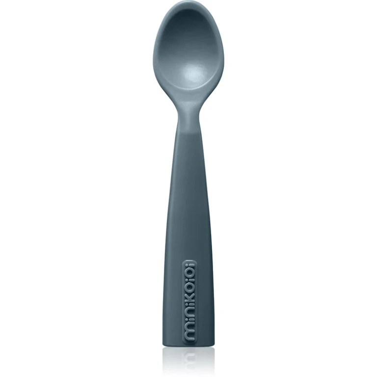 Deep Blue Silicone Spoon