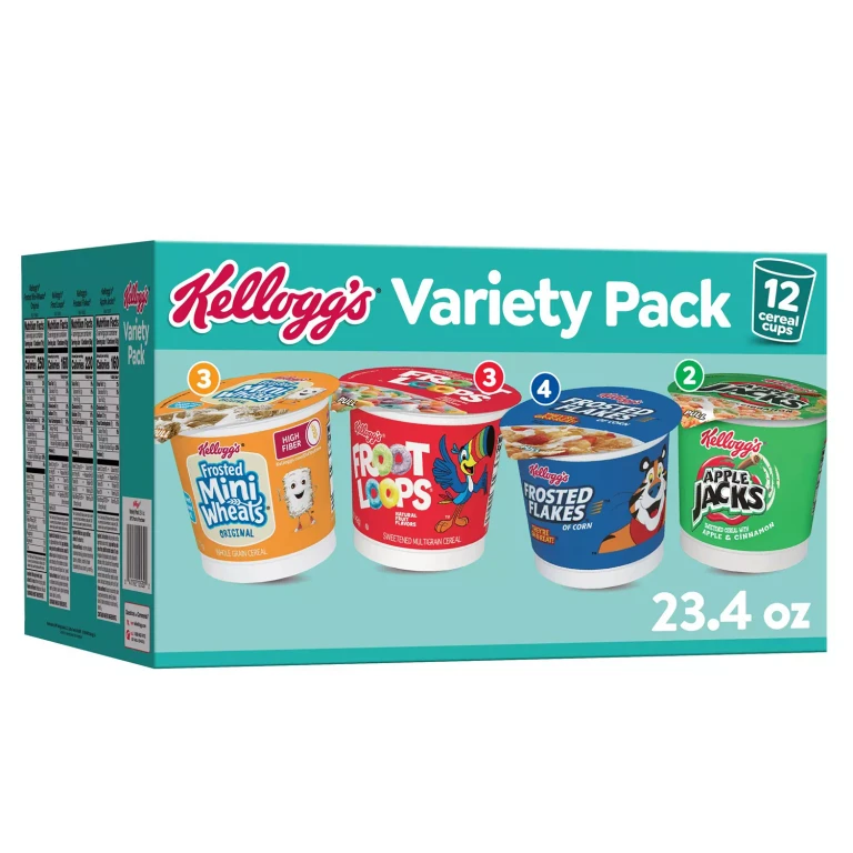 Variety Pack Single Serve Cereals, 12 pk.