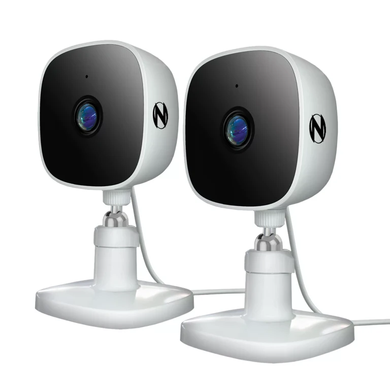 Indoor Plug-In 1080p Deterrence Security Cameras, 2pk.