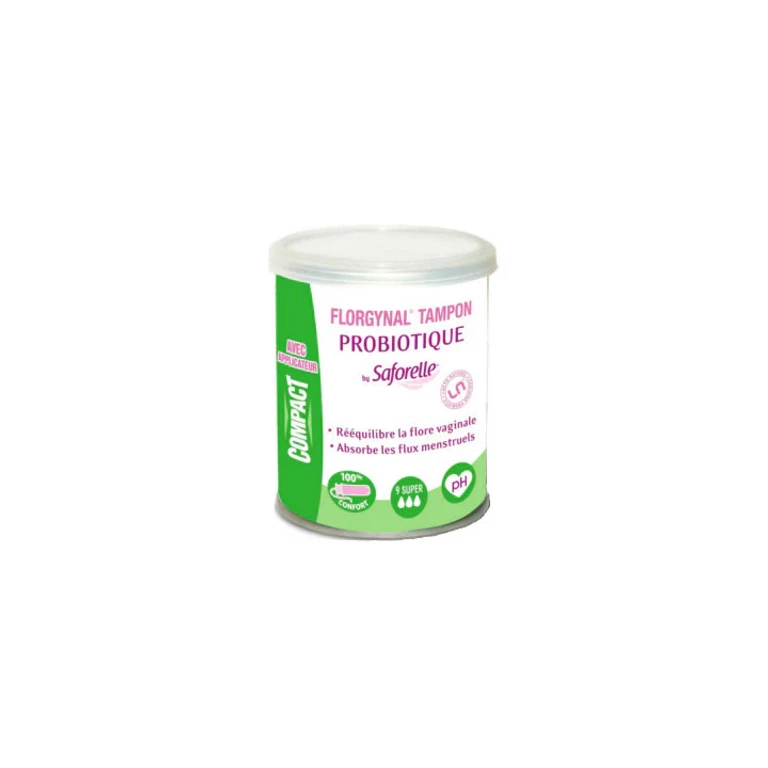 Florgynal Super 9 Swabs with Applicator