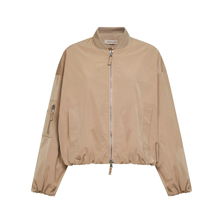 Bomber Jacket Brullo Beige