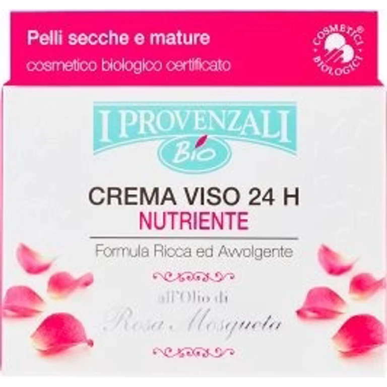Organic 24H Nourishing Face Cream for Dry and Mature Skin 50 ml