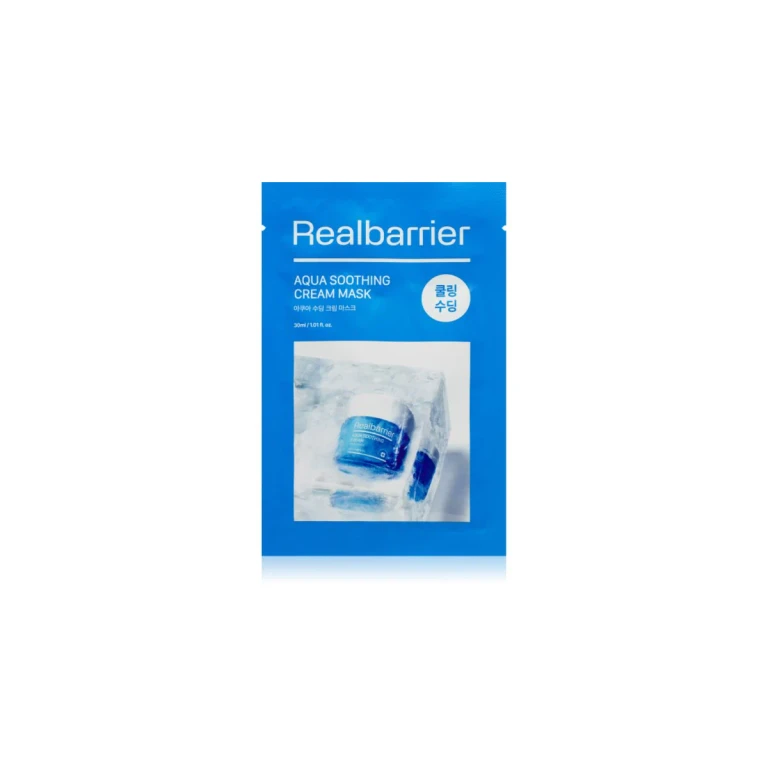 Aqua Soothing Cream Mask 30ml Hydrating Fabric Face Mask