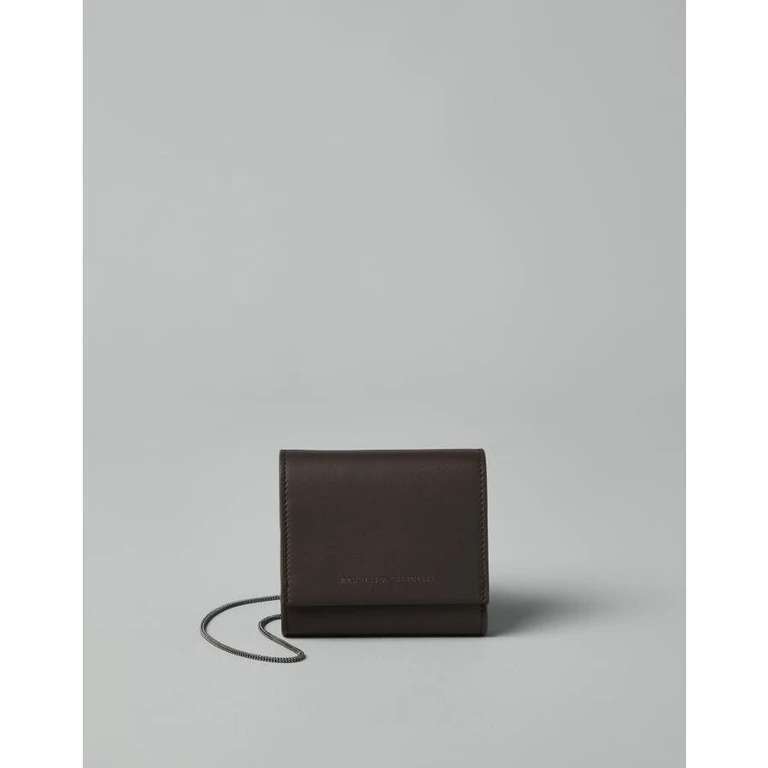 Dark Brown Leather Wallet