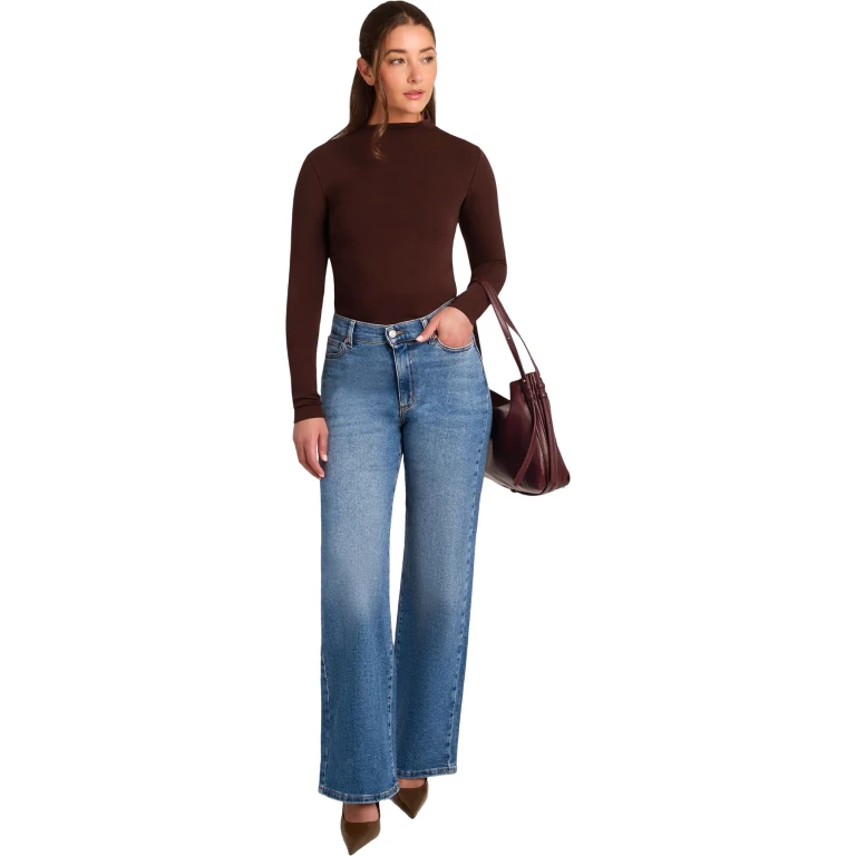 Lily Wide Leg Jeans - Women's
