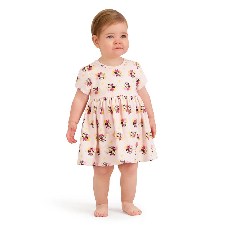 Character Dress & Romper Minnie Mouse 3M:- Minnie Mouse - Online Only, 3M