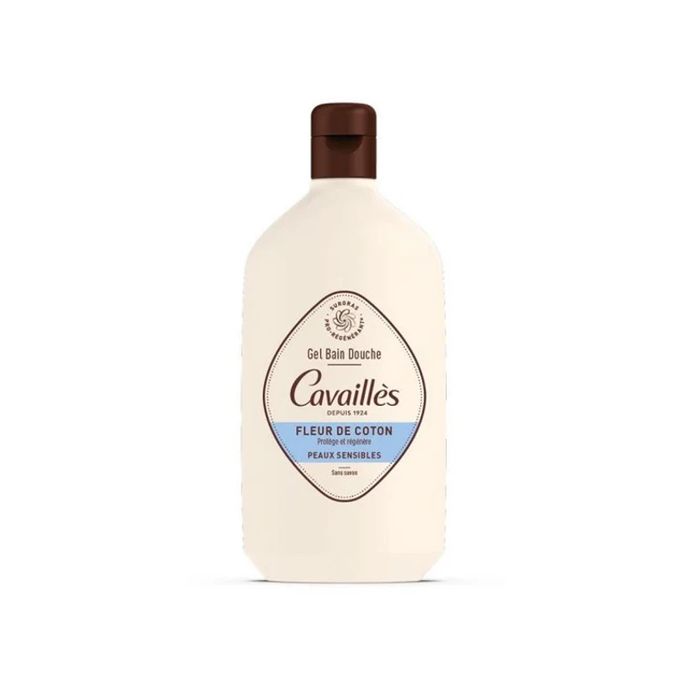 Cavaillès Shower Gel - Cotton Flower - Sensitive Skin 400 ml