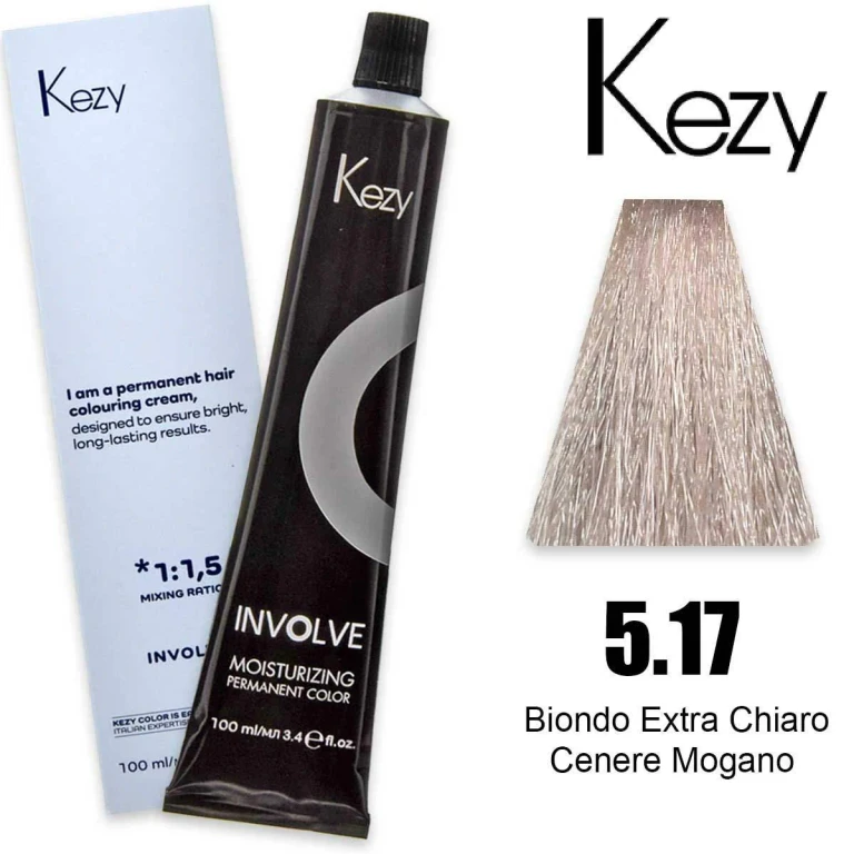 involve color 100 ml extra light blonde ash mahogany 10.15