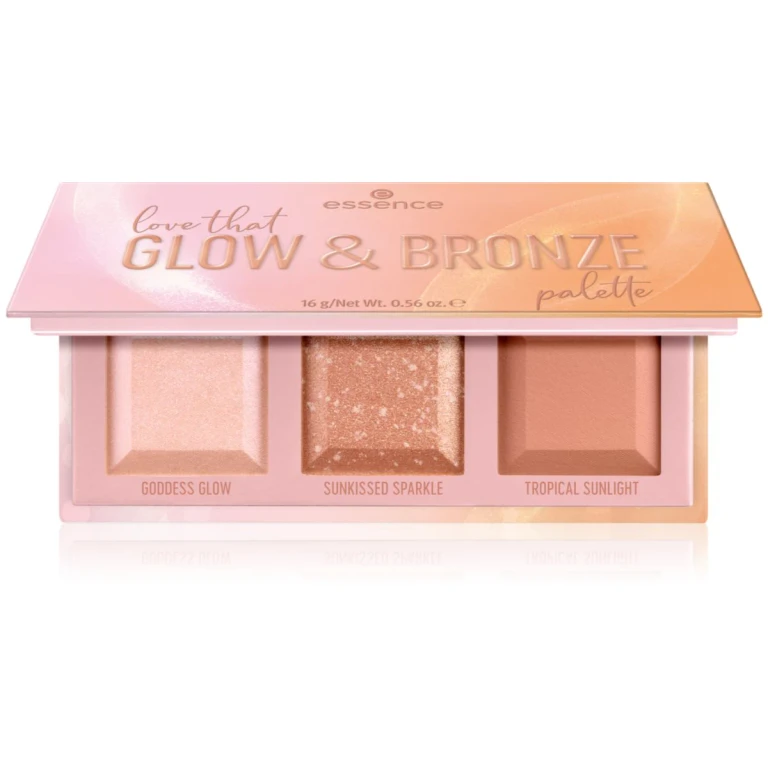 Love That Glow & Bronze Contouring Palette Essences 16 G
