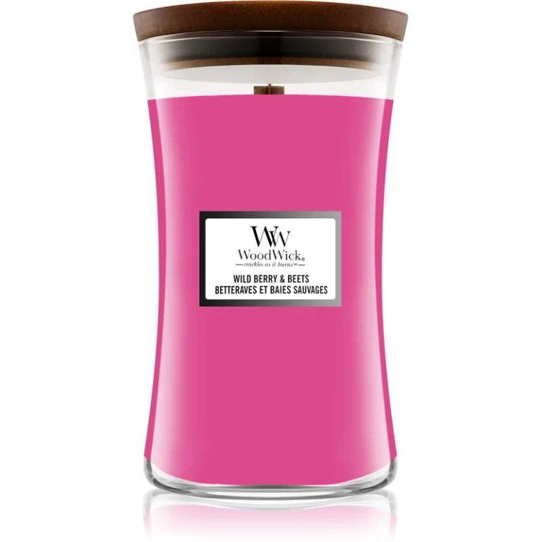 Large forest fruit and beetroot scented candle jar 609.5 g