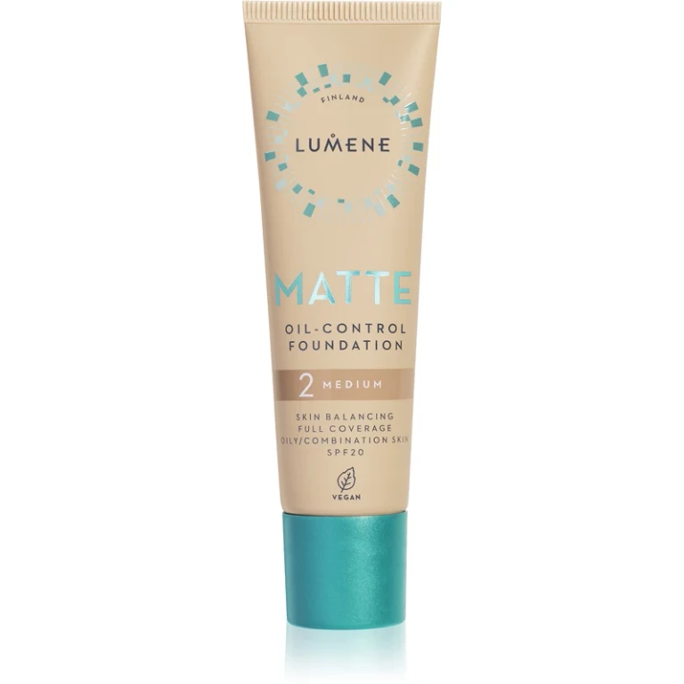 Matt Oil-Control Mattifying foundation SPF 20 color 2 Soft honey / medium 30 ml
