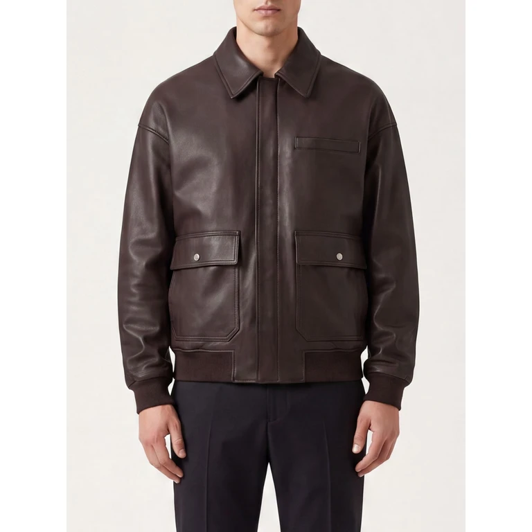 Jacket Men color Brown (CODABROWN)