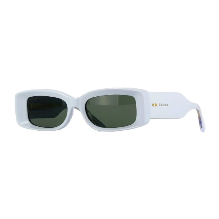 Ladies Black Rectangular Sunglasses GG1528S 004